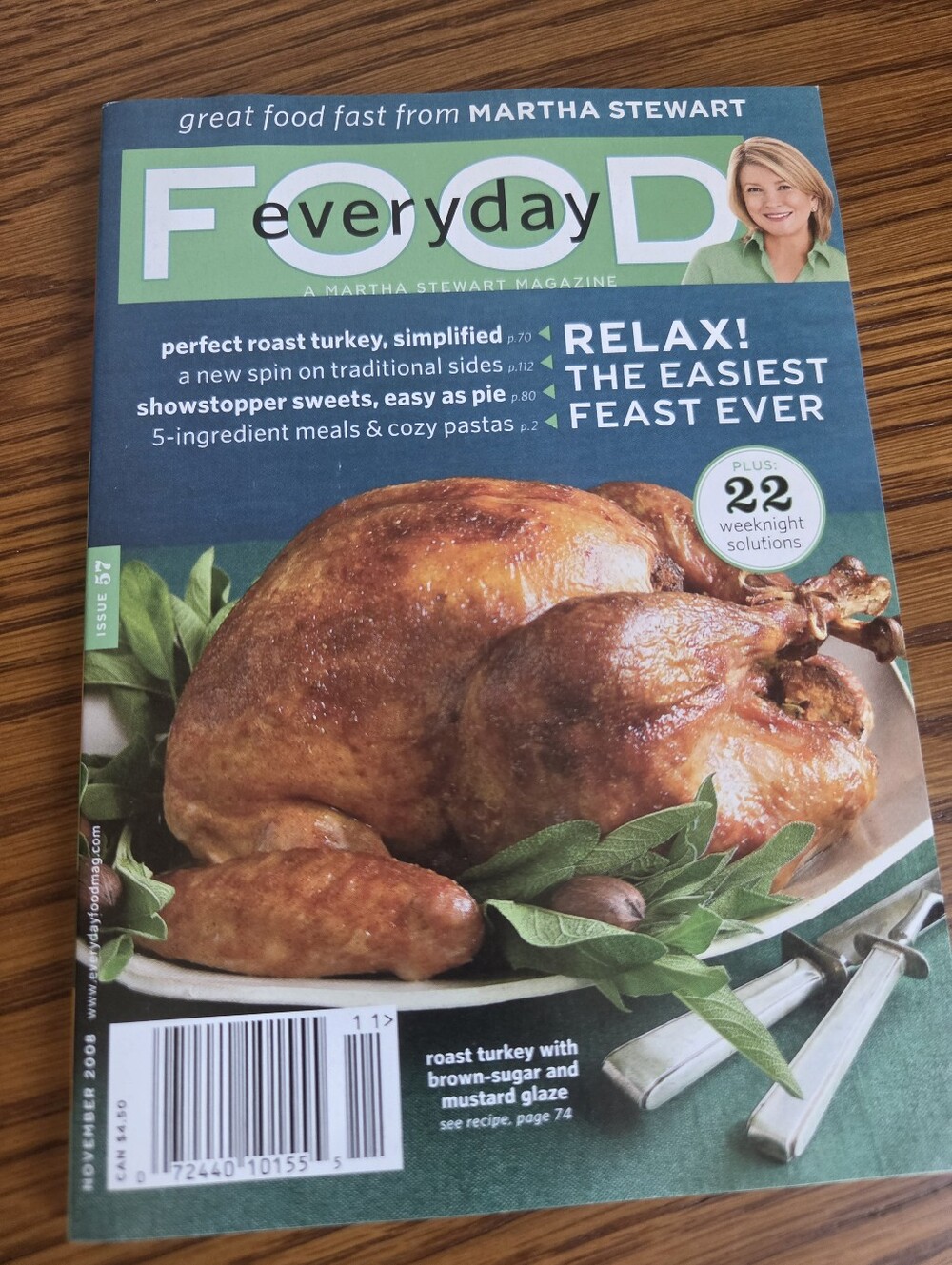 Martha Stewart Everyday Food - November 2008